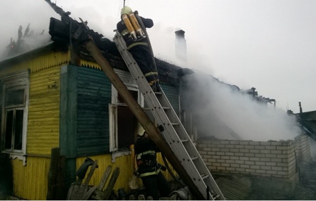 В огне погиб пенсионер в Барановичском районе
